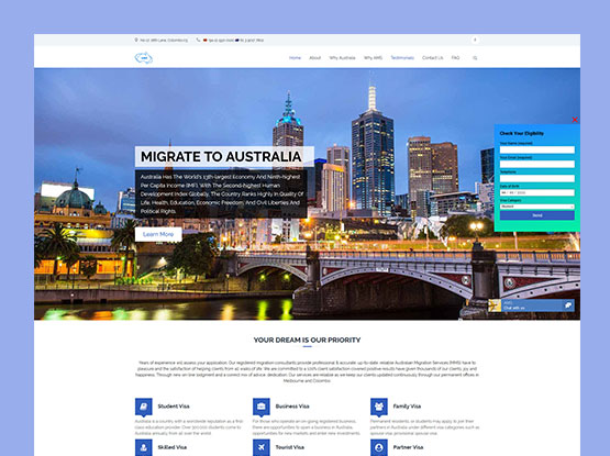 Case study - Australian Migration Services